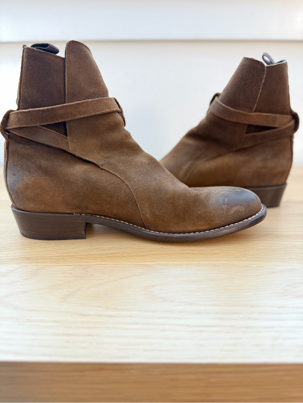 Thursday Boot Co. Men's Brown Suede Ankle Boots, Size 10.5